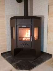 Отопительная печь-камин Сибирь 15 фото в интерьере в Орше