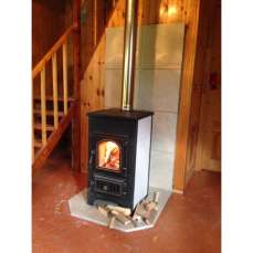 купить Печь-камин Везувий ПК-01 (270) c плитой бежевая 9 кВт в Орше в Орше