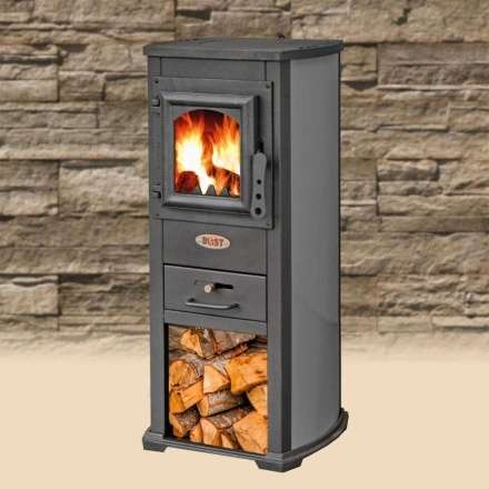 Печь-камин Blist Ekonomik Lux N чугунная дверца красный Амазонка бай фото в Орше