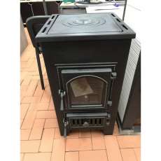 Купить Печь-камин Везувий ПК-01 (270) с плитой и т/о красный 9 кВт в Орше в Орше