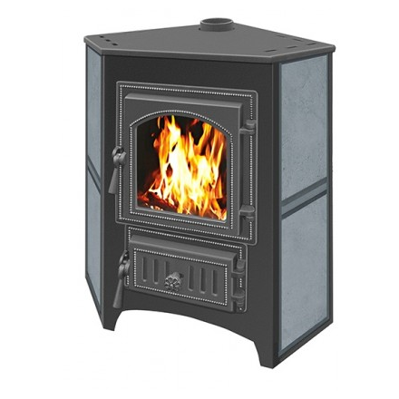 Печь-камин Везувий ПК-01 (220) угловой талькохлорит 9 кВт Амазонка бай фото в Орше