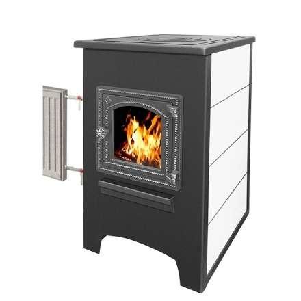Камин ЭТНА (ДТ-4С) с плитой и теплообменником купить в Орше
