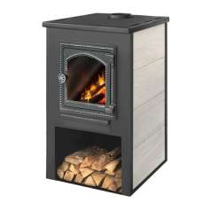 Камин ЭТНА (ДТ-4С) с плитой для дома и дачи Амазонка бай фото в Орше