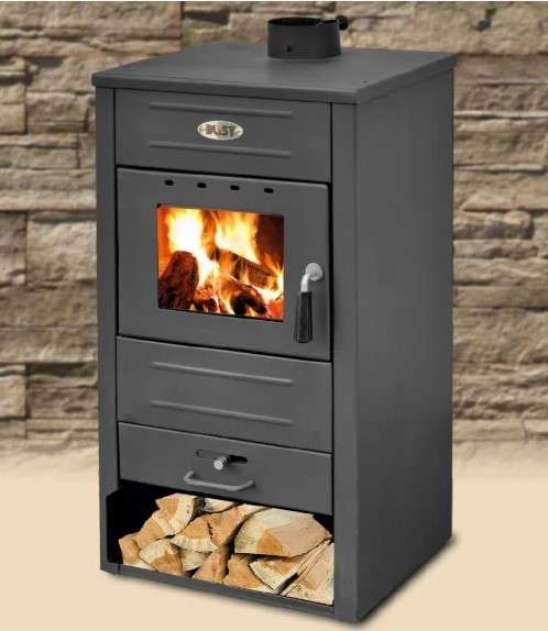 Печь-камин Blist B2 E с водяным контуром Амазонка бай фото в Орше