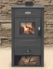 Печь-камин Blist B2 E с водяным контуром Амазонка бай фото в Орше