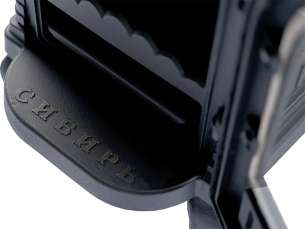 Чугунный камин со стеклом Сибирь 6 фото в Орше