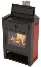 недорогой камин с дровницей Теплодар Кадриль фото в Орше