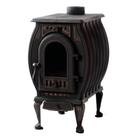 Купить печь отопительно-варочная чугунная Сибирь в Орше фото в Орше
