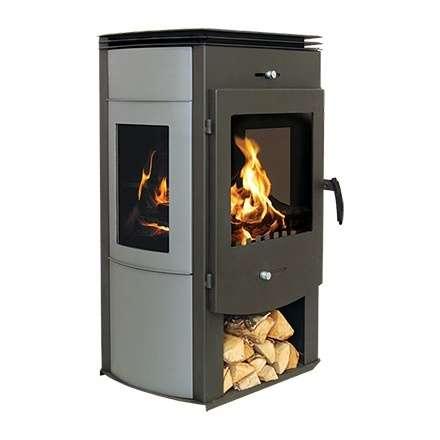 стальной недорогой камин Теплодар Танго Трио фото в Орше