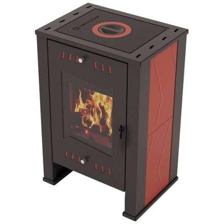 Стальная печь-камин Теплодар Твист фото в Орше