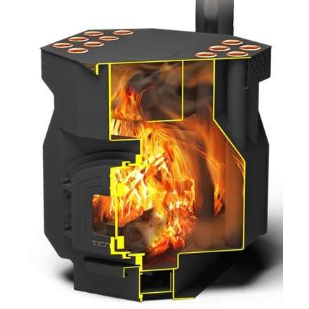 Отопительная печь Теплодар ТОП-Драйв 250 в Орше