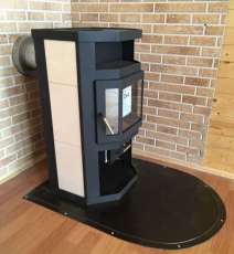 Купить недорогой камин с шамотом Мета-Бел Ока с плитой в Орше фото  в Орше