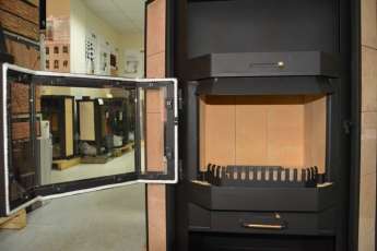 Купить недорогой камин с шамотом Печора Мета Бел в Орше фото в Орше