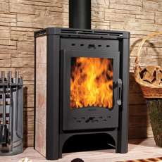 Недорогой камин со стеклом Бавария фото в Орше