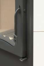 Стальной камин Бавария угловая Амазонка бай фото в Орше