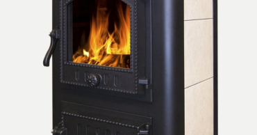 Чугунный недорогой камин со стеклом Бавария Оптима Чугун с плитой фото в Орше