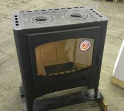 Печь камин БАВАРИЯ ЭКО С ПЛИТОЙ две конфорки для дома и дачи фото в Орше