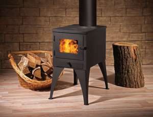 Небольшая печь-мангал с плитой Кельн-Турбо фото в интерьере в Орше