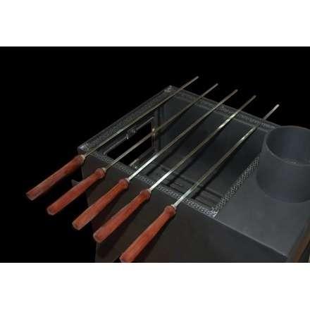 Небольшая печь-мангал с плитой Кельн-Турбо фото в Орше