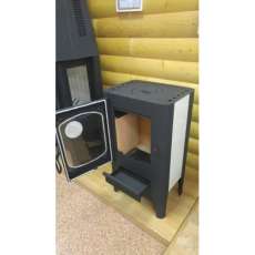 Печь-камин БАВАРИЯ ЭКО с плитой одна конфорка фото в Орше