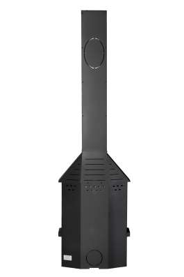 Камин МЮНХЕН ПРИСТЕННО УГЛОВОЙ КОМПАКТ черный в Орше