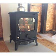 Печь-камин чугунный FireWay Paul в интерьере чёрный Амазонка бай фото в Орше