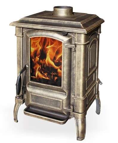 Печь-камин FireWay Bruno патина медь Амазонка бай фото в Орше