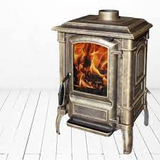 Печь-камин чугунный FireWay Bruno патина медь Амазонка бай фото в Орше