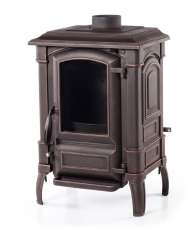 Печь-камин чугунный FireWay Bruno патина медь Амазонка бай фото в Орше