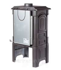 Печь-камин чугунный FireWay Bruno II чёрный Амазонка бай фото в Орше