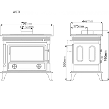 Купить Печь-камин NORDflam Asti в Орше Амазонка бай фото в Орше