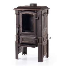 Печь-камин FireWay Bruno II патина медь в Орше