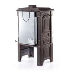 Печь-камин FireWay Bruno II патина медь в Орше