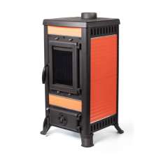 Печь-камин FireWay Klemens красный Амазонка бай фото в Орше