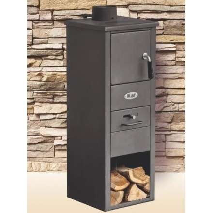 Печь-камин Blist Ekonomik LM стальная дверца фото в Орше