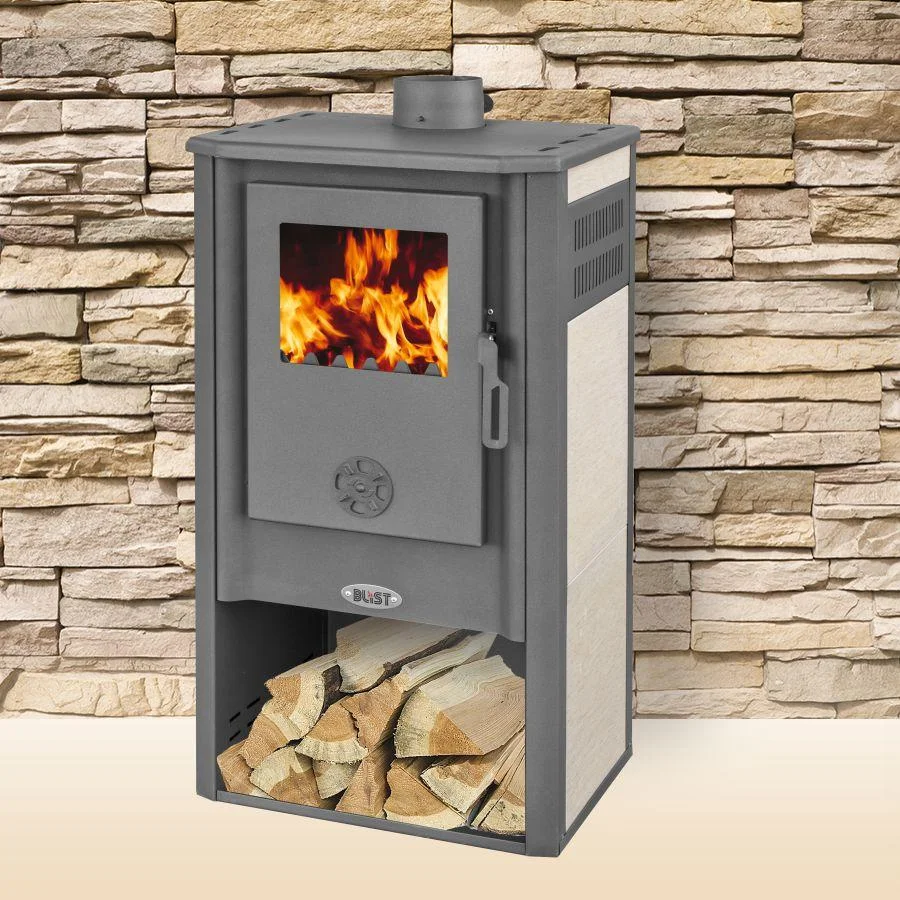 Печь-камин Blist Konzul LM стальная дверца Амазонка бай фото в Орше