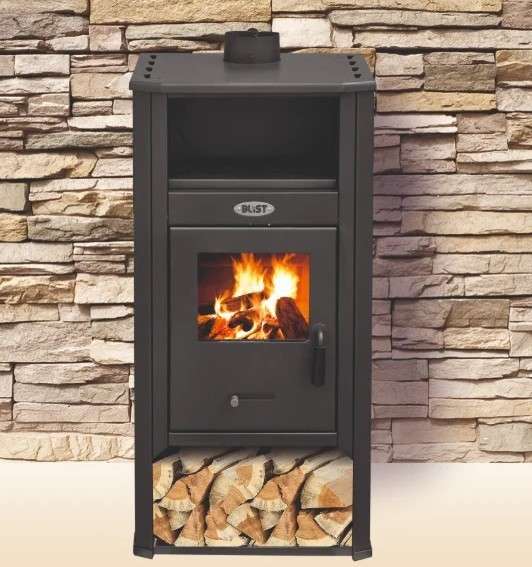 Печь-камин Blist Ambasador LM стальная дверца Амазонка бай фото в Орше