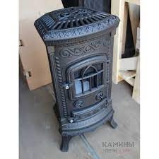 Купить Печь-камин NORDflam Plato patine чугун в Орше Амазонка бай фото в Орше