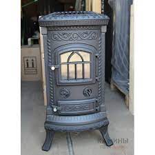 Купить Печь-камин NORDflam Plato patine чугун в Орше Амазонка бай фото в Орше