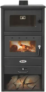 Печь-камин с духовкой Blist BR Амазонка бай фото в Орше