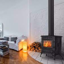 Купить Печь-камин Kawmet P3 (7.4 кВт) EKO в интерьере чугунный в Орше фото в Орше