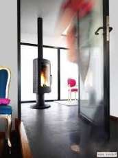 Печь-камин Invicta Pharos в интерьере Амазонка бай фото в Орше