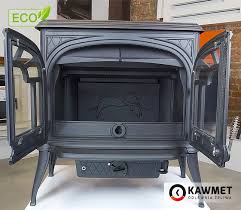 Купить Печь-камин KAWMET Premium SPARTA S10 (13,9 кВт) в интерьере чугунный в Орше фото в Орше