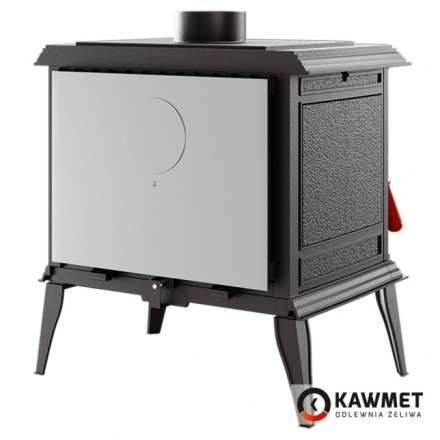 Купить Печь-камин KAWMET Premium PROMETEUS S11 (8,5 кВт) в интерьере чугунный в Орше фото в Орше
