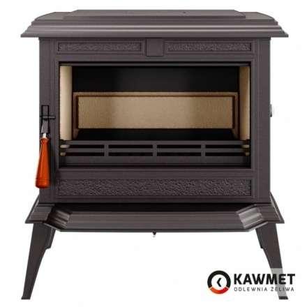 Купить Печь-камин KAWMET Premium ATHENA S12 (12,3 кВт) в интерьере чугунный в Орше фото в Орше