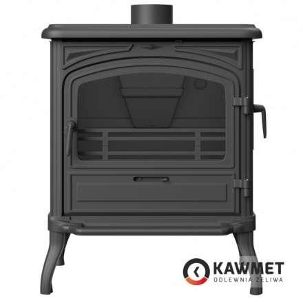 Купить Печь-камин KAWMET Premium EOS S13 (10 кВт) в интерьере чугунный в Орше фото в Орше
