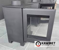 Купить Печь-камин Kawmet Premium S16 (4,9 кВт) в интерьере чугунный в Орше фото в Орше