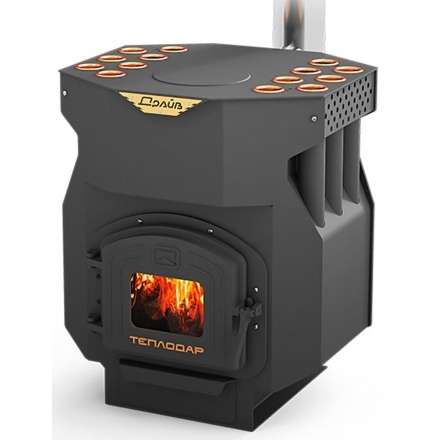 Отопительная печь Теплодар ТОП-Драйв 150 Амазонка бай фото в Орше