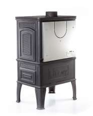 Печь-камин FireWay Dacha с варочной поверхностью чёрный Амазонка бай фото в Орше