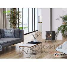 Купить Печь-камин Kawmet P8 в интерьере чугунный в Орше в Орше